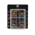 10-Way Blade Fuse Box Holder With LED ATO